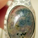 Pendant - Sterling Moss Agate