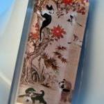 Sold Pendant - Japanese Vintage Stamp Glass Tile..